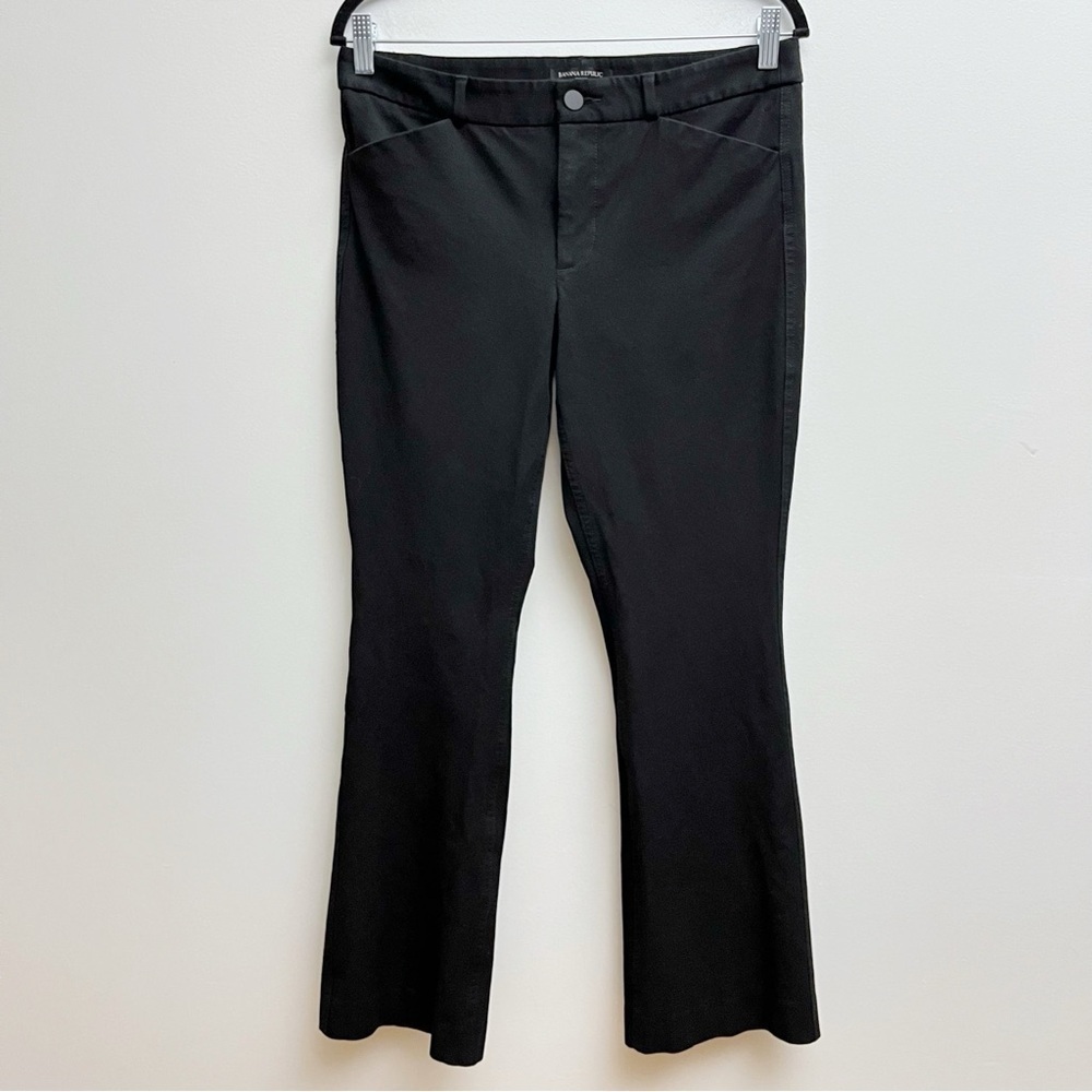 Banana Republic Sloan Black High Waisted Bootcut Casual Dress Pants Women’s 8